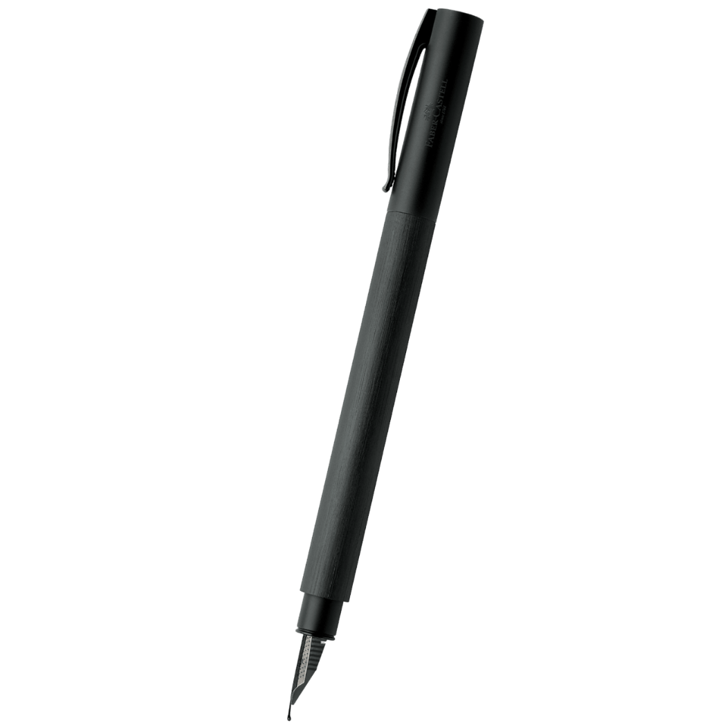 Faber - Castell Ambition Fountain Pen - All Black - Pen Boutique Ltd