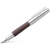 Faber-Castell Design E-Motion Dark Brown Fountain Pen-Pen Boutique Ltd