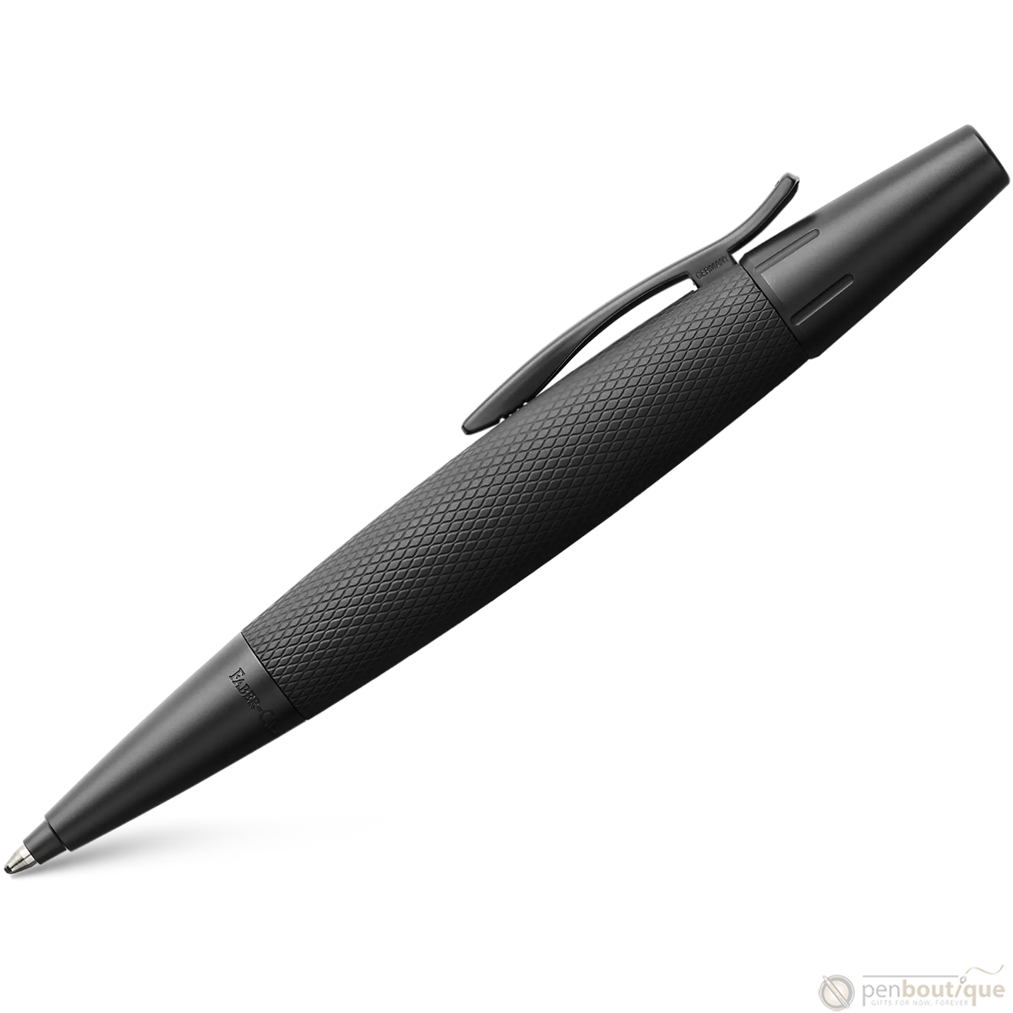 Faber-Castell E-Motion Pure Black Ballpoint Pen-Pen Boutique Ltd