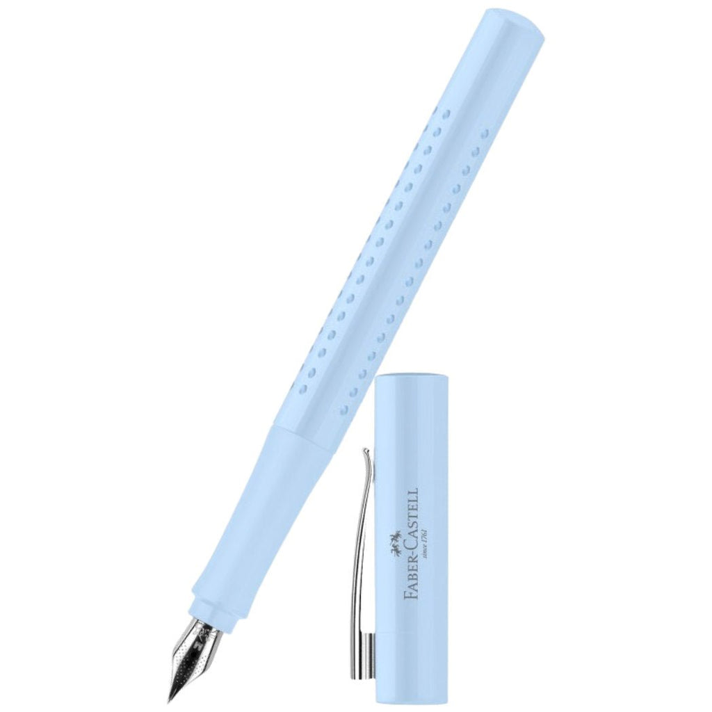 Faber Castell Grip 2010 Fountain Pen - Sky Blue - Pen Boutique Ltd