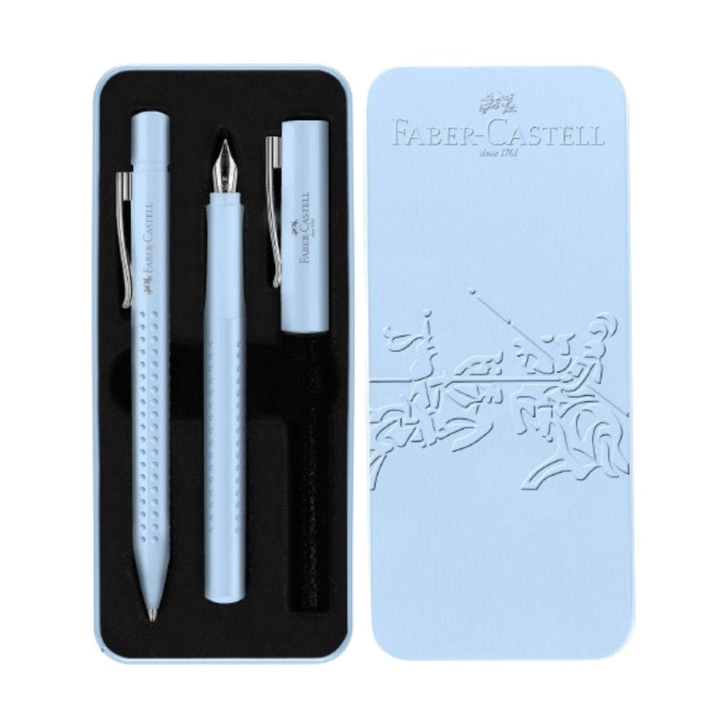 Faber - Castell Grip 2010 Gift Set - Sky Blue - Pen Boutique Ltd