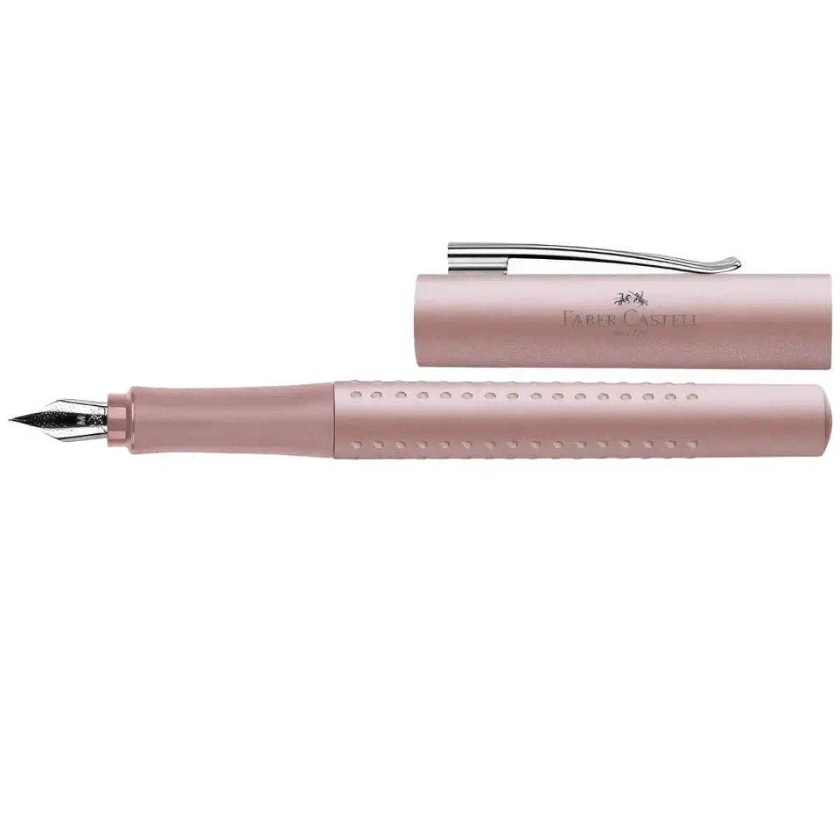 Faber - Castell Grip 2011 Fountain Pen - Pale Rose - Pen Boutique Ltd