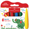 Faber-Castell Little Creatives 6 Easy Grip Finger Crayons
