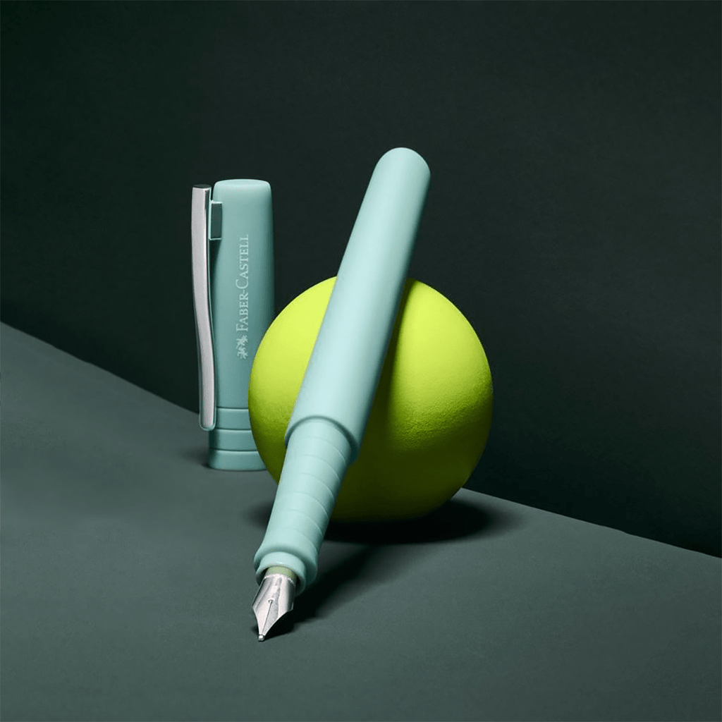 Faber - Castell Poly Pen Fountain Pen - Caribic Blue - Pen Boutique Ltd