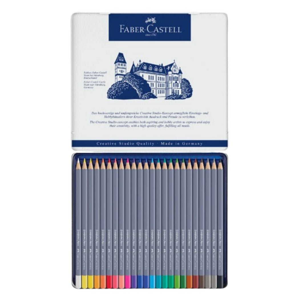 Faber - Castell Watercolor Pencils - Goldfaber Aqua - 24 ct - Pen Boutique Ltd