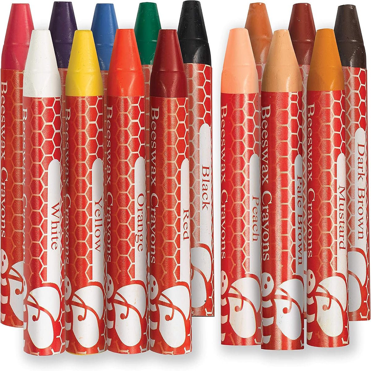 Faber-Castell World Colors – 15 Count Beeswax Crayons - Pen Boutique Ltd