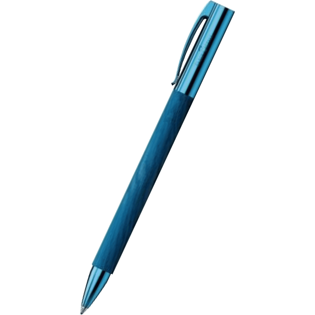 Faber - Castell Ambition Ballpoint Pen - Blue Wood - Pen Boutique Ltd