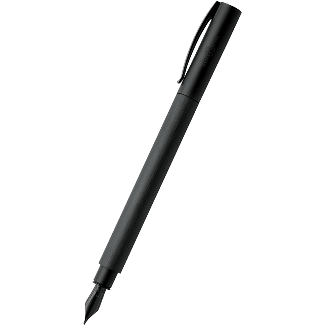 Faber - Castell Ambition Fountain Pen - All Black - Pen Boutique Ltd