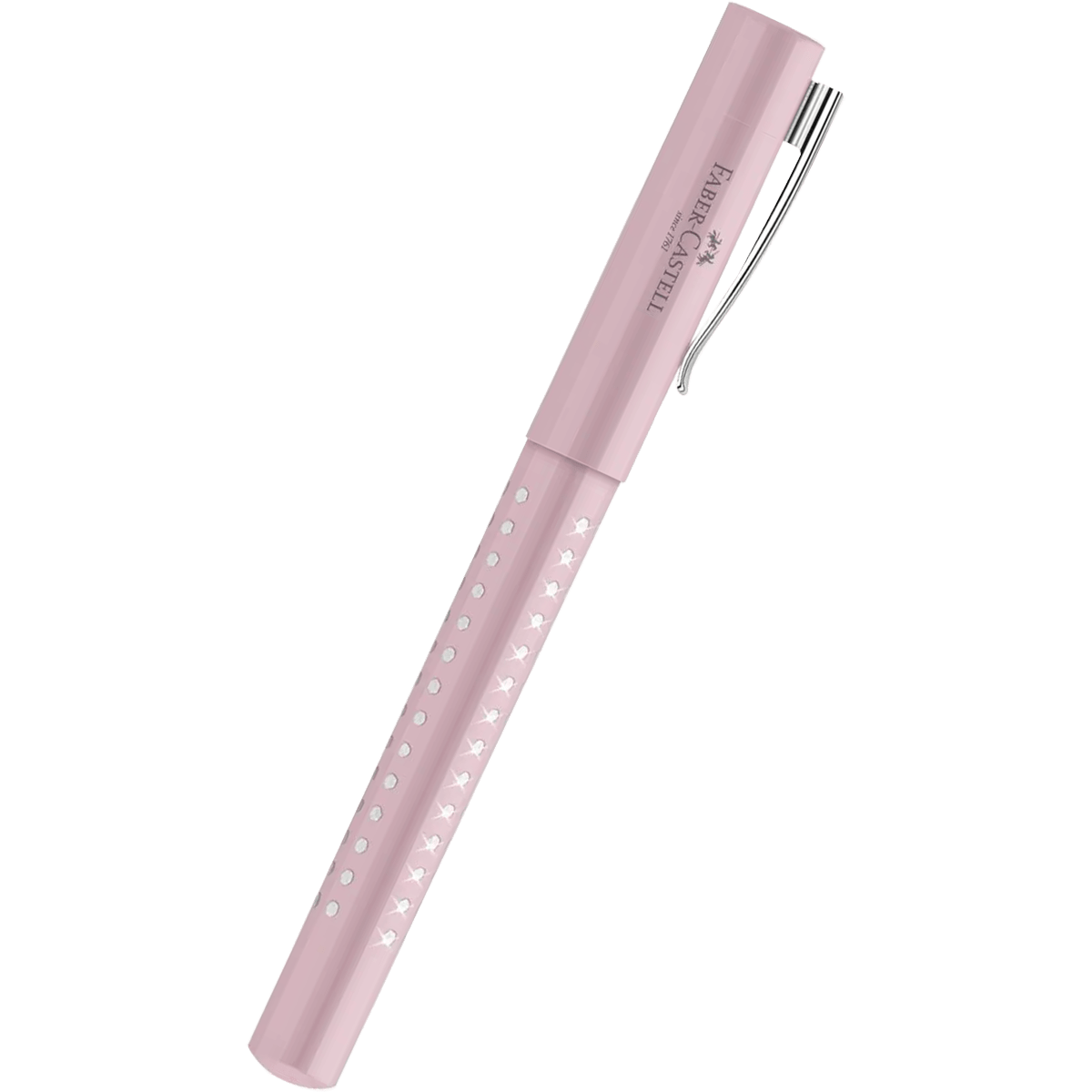 Faber - Castell Grip Fountain Pen - Sparkle Rose - Pen Boutique Ltd