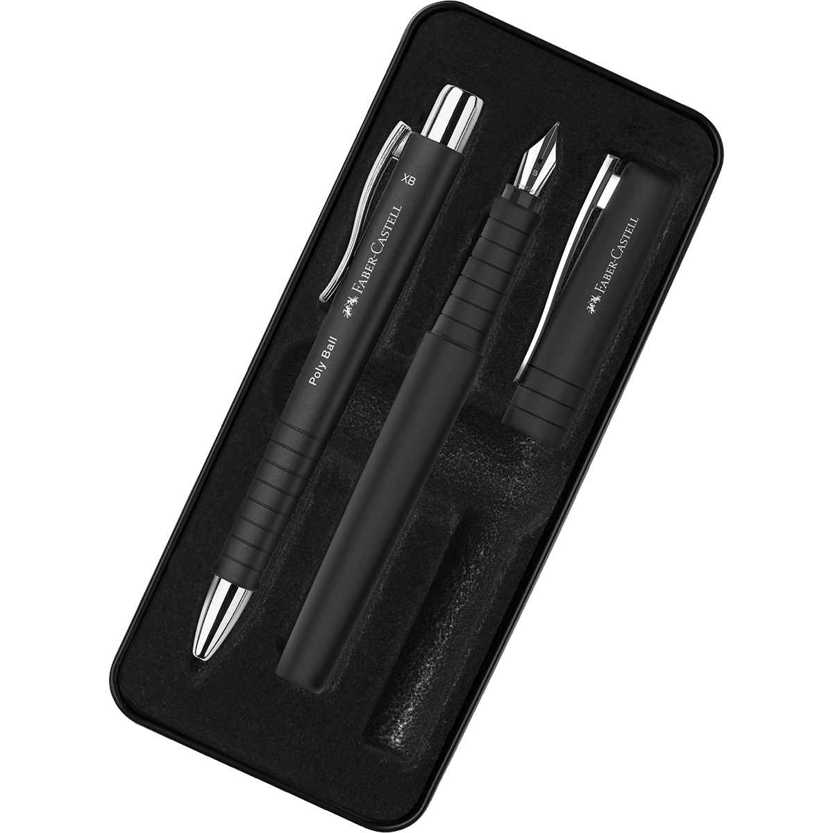 Faber - Castell Poly Gift Set - Black - Pen Boutique Ltd