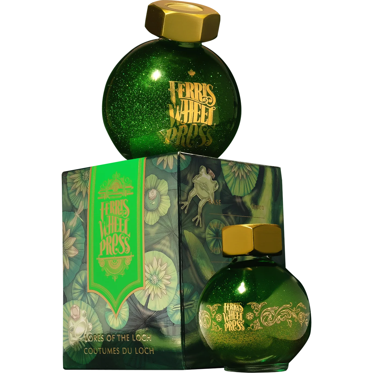 Ferris Wheel Press Ferritales Bestiary Ink Bottle - Lores of the Loch - 20ml - Pen Boutique Ltd