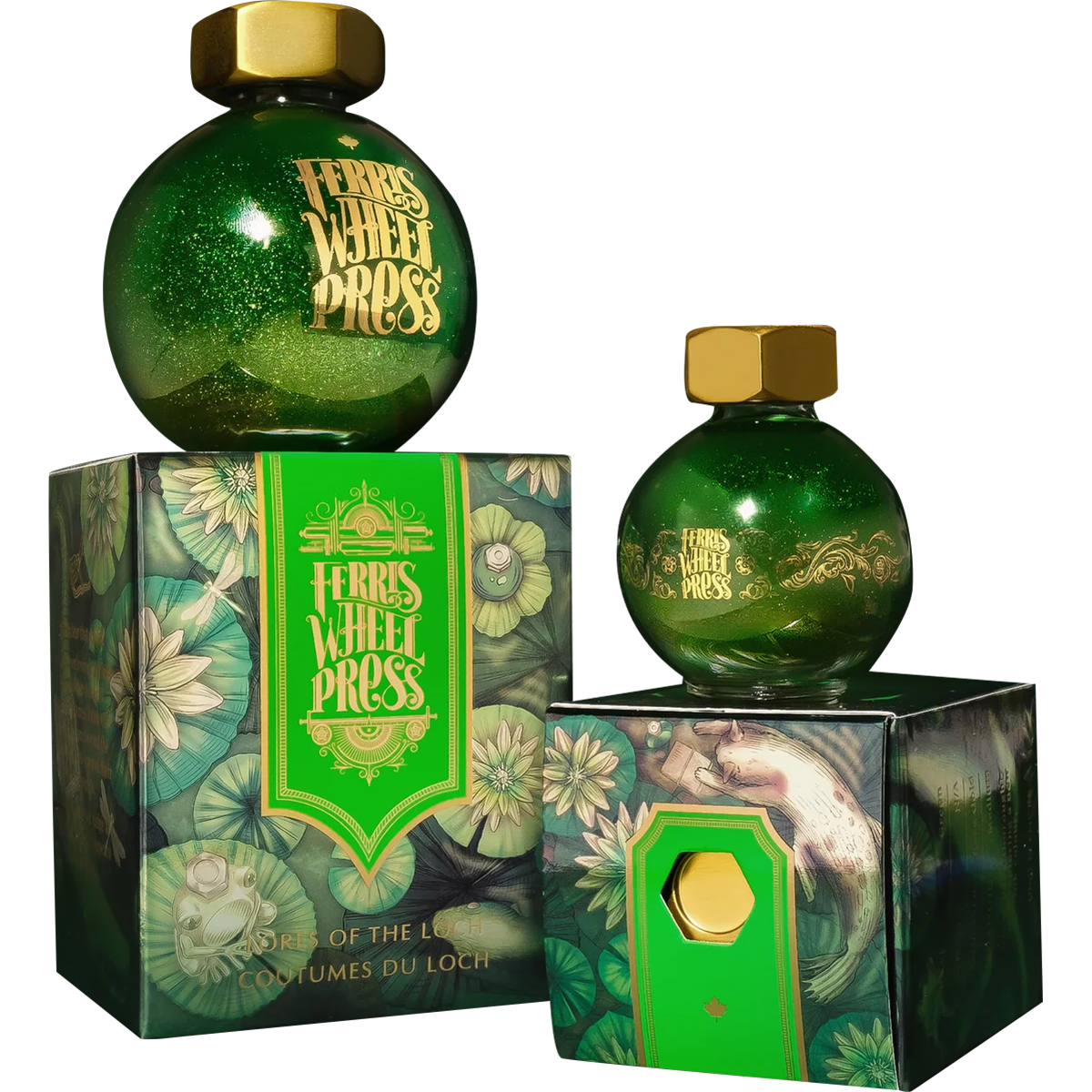 Ferris Wheel Press Ferritales Bestiary Ink Bottle - Lores of the Loch - 20ml - Pen Boutique Ltd