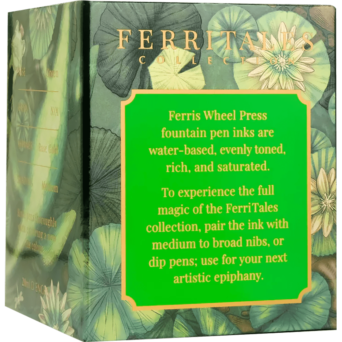 Ferris Wheel Press Ferritales Bestiary Ink Bottle - Lores of the Loch - 20ml - Pen Boutique Ltd