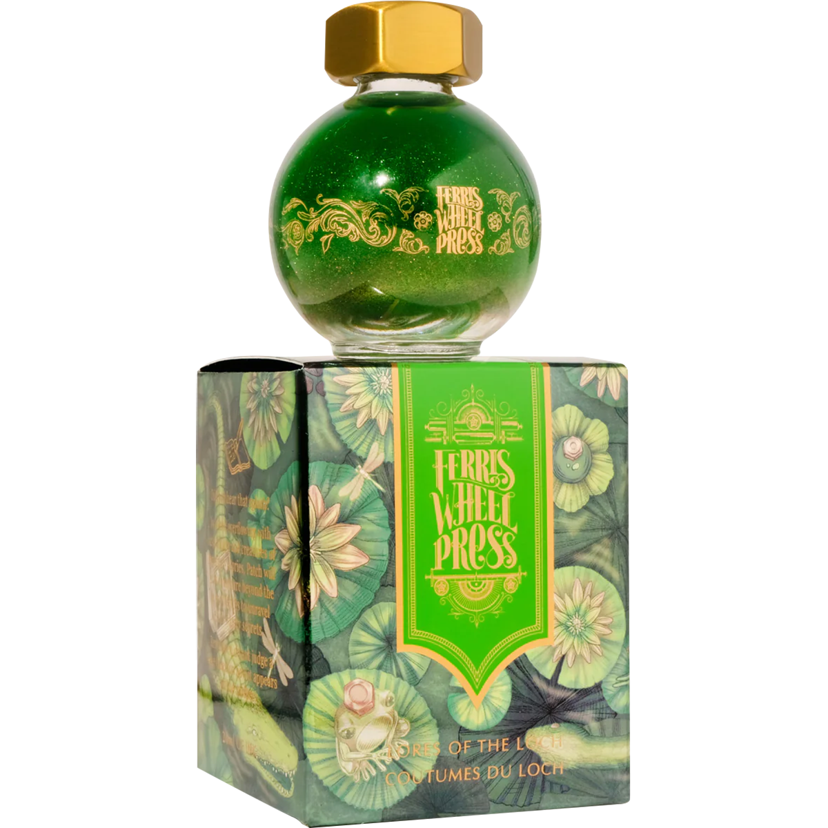 Ferris Wheel Press Ferritales Bestiary Ink Bottle - Lores of the Loch - 20ml - Pen Boutique Ltd