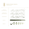 Ferris Wheel Press Ink Bottle - Moss Park Green - 38ml - Pen Boutique Ltd