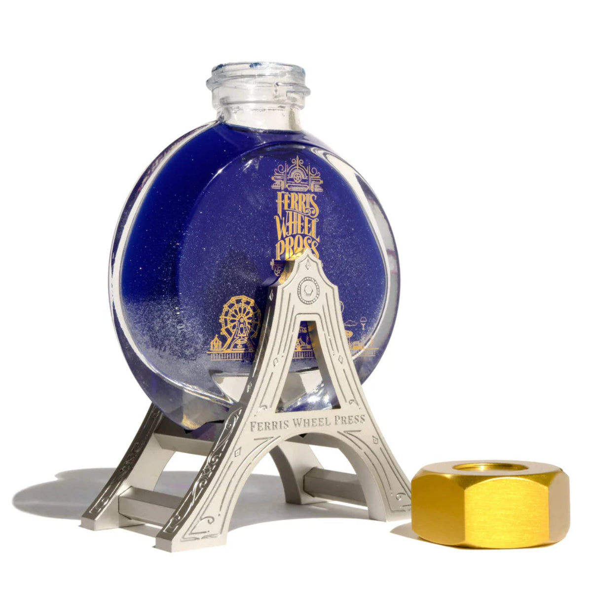 Ferris Wheel Press 2023 Limited Edition 38ml Ink Carriage – Blue Legacy-Pen Boutique Ltd