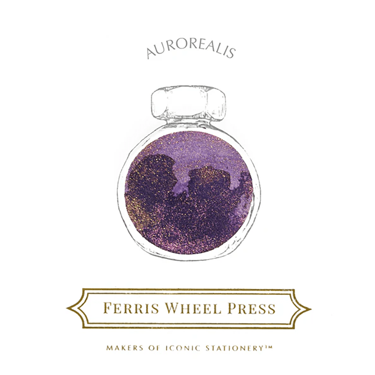 Ferris Wheel Press Ink Bottle - Aurorealis (2024 Limited Edition) - 38ml - Pen Boutique Ltd