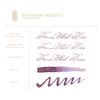 Ferris Wheel Press Ink Bottle - Mulberry Majesty  - 38ml - Pen Boutique Ltd