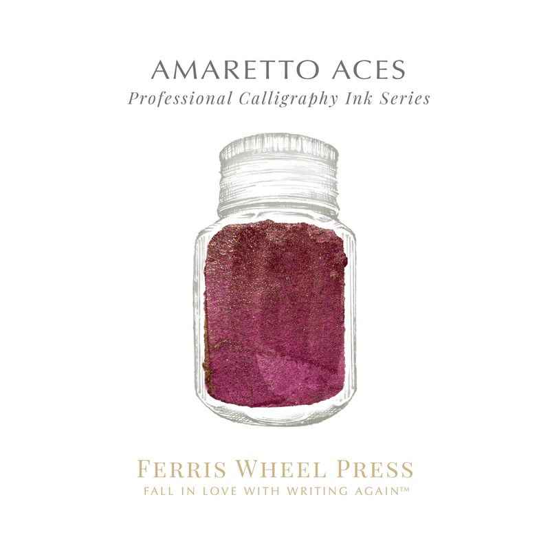 Ferris Wheel Press 28ml Calligraphy Ink - Amaretto Aces-Pen Boutique Ltd