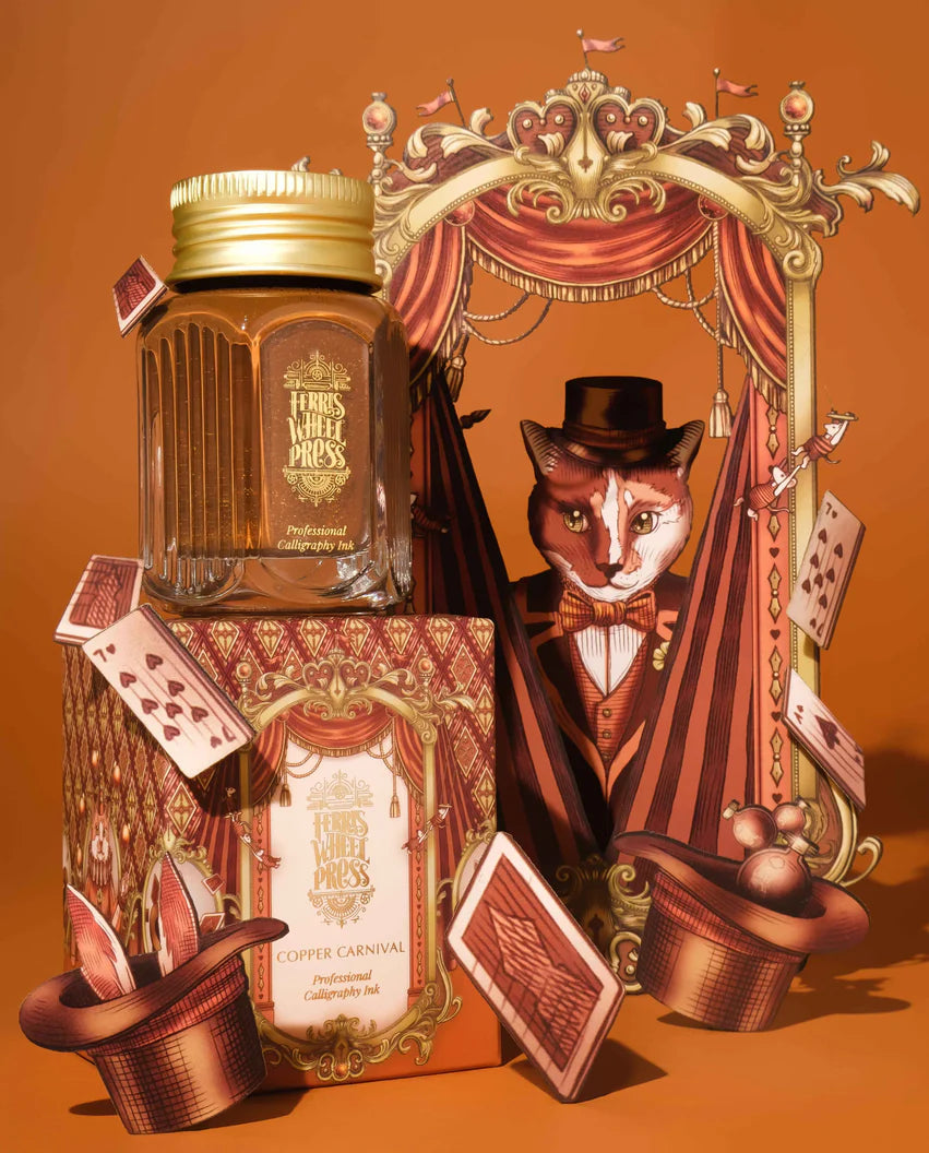 Ferris Wheel Press 28ml Calligraphy Ink - Copper Carnival-Pen Boutique Ltd