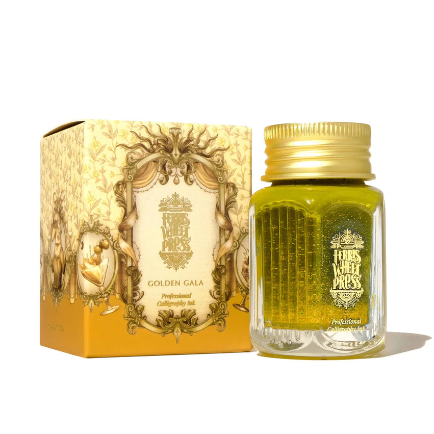 Ferris Wheel Press 28ml Calligraphy Ink - Golden Gala-Pen Boutique Ltd