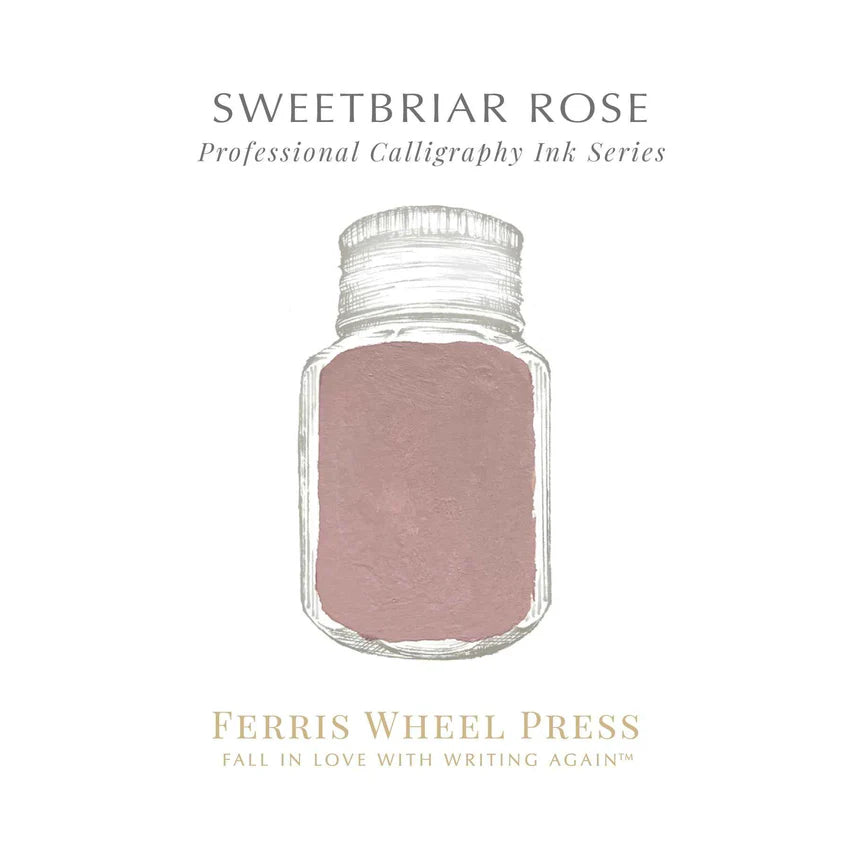 Ferris Wheel Press 28ml Calligraphy Ink - Sweet Briar Rose-Pen Boutique Ltd