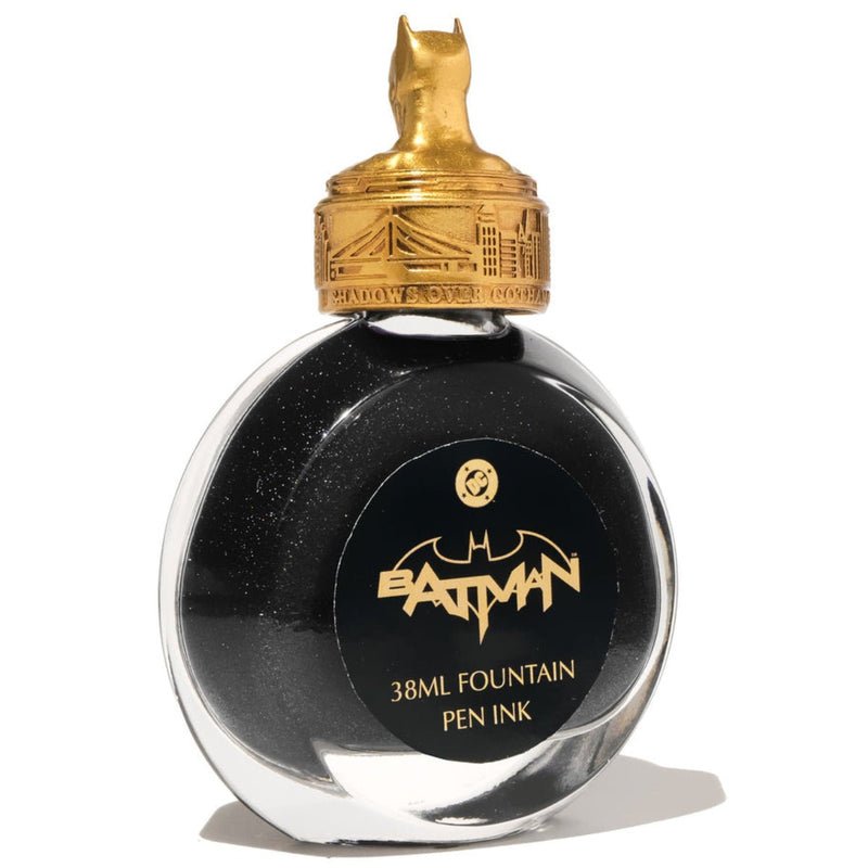 Ferris Wheel Press x Batman Signature Ink Bottle - Shadows Over Gotham City - 38ml ( LIMITED ONE TIME DEAL) - Pen Boutique Ltd