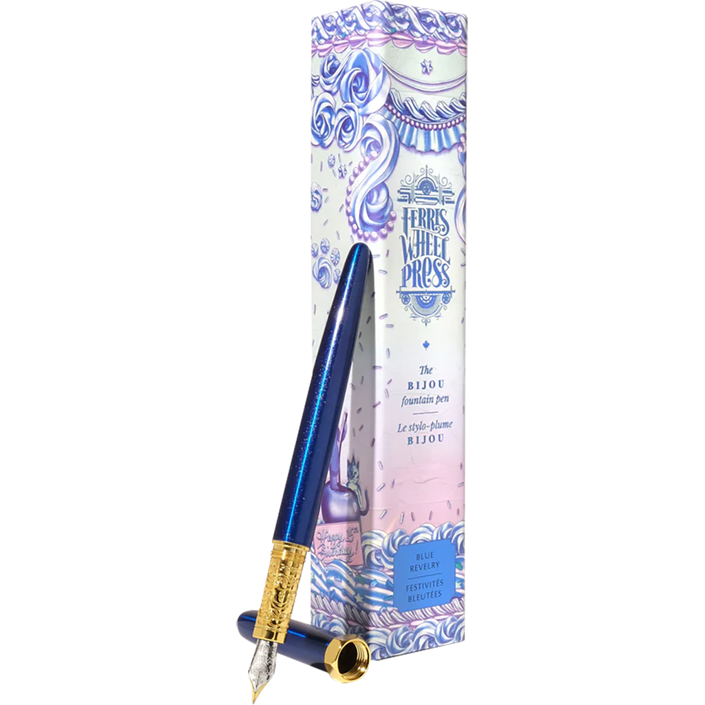 Ferris Wheel Press Bijou Fountain Pen - Blue Revelry - Pen Boutique Ltd