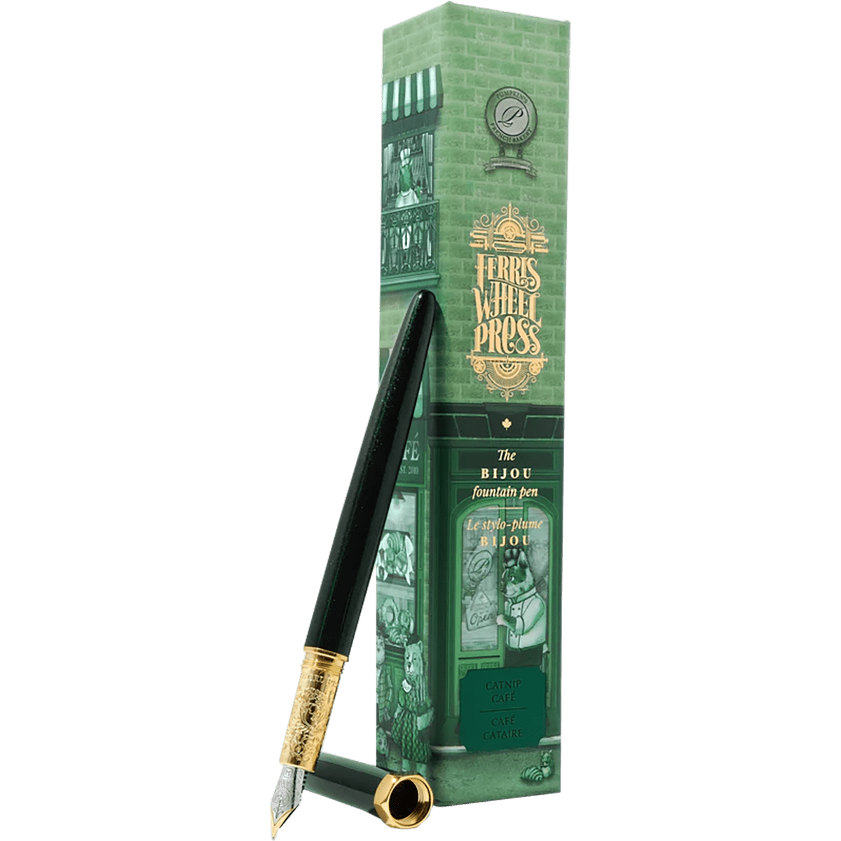 Ferris Wheel Press Bijou Fountain Pen - Catnip Cafe - Pen Boutique Ltd