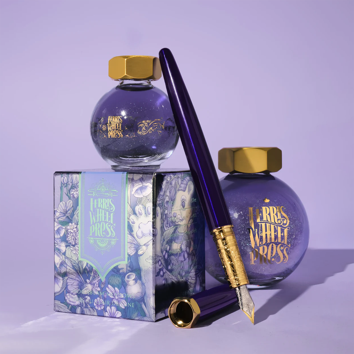 Ferris Wheel Press Bijou Fountain Pen - Moonbeam Meadows-Pen Boutique Ltd