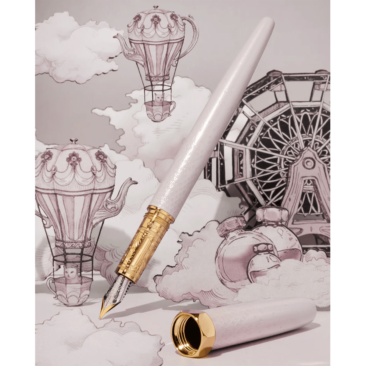 Ferris Wheel Press Bijou Fountain Pen - Sandcastle Clay - Pen Boutique Ltd