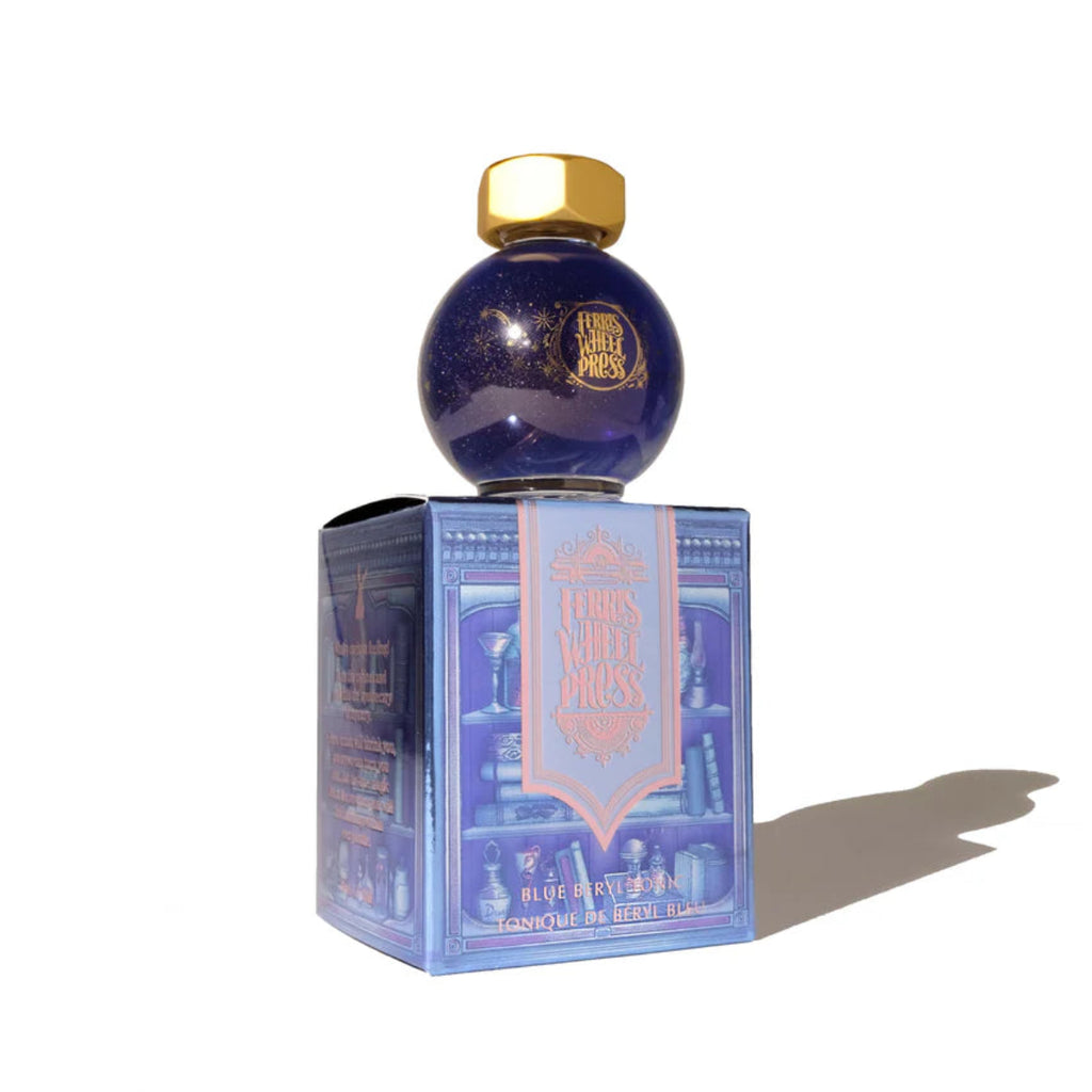 Ferris Wheel Press FerriTales Ink Bottle - Blue Beryl Tonic - 20ml-Pen Boutique Ltd