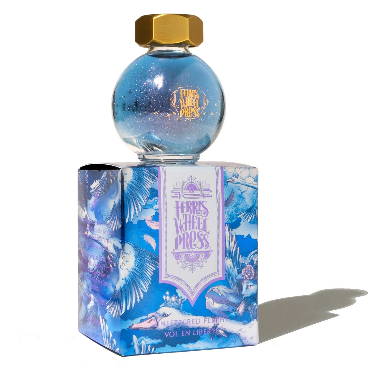 Ferris Wheel Press FerriTales Ink Bottle - Unfettered Flight - 20ml-Pen Boutique Ltd