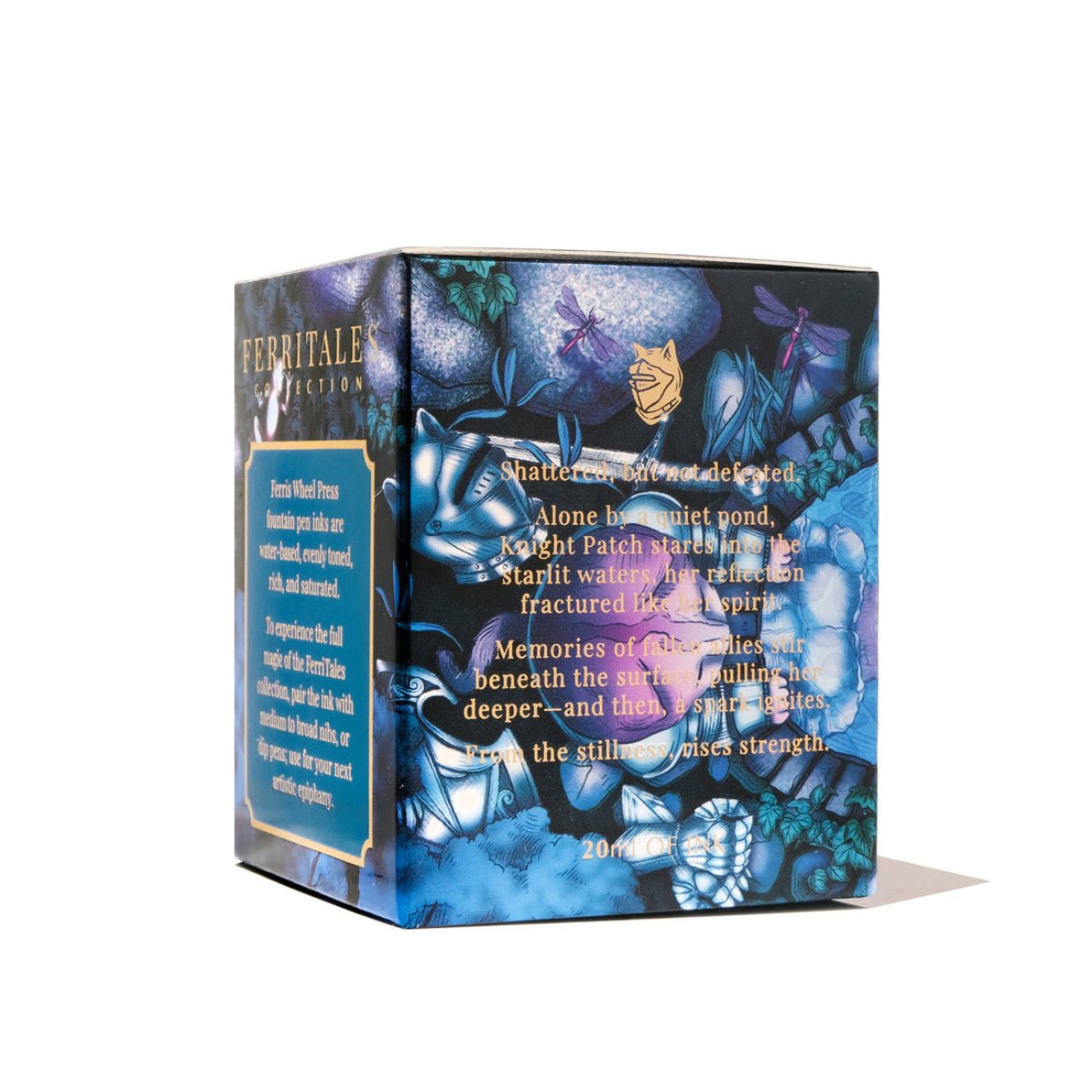 Ferris Wheel Press FerriTales The Book of Knights Ink Bottle - Silent Stillwater - 85ml - Pen Boutique Ltd