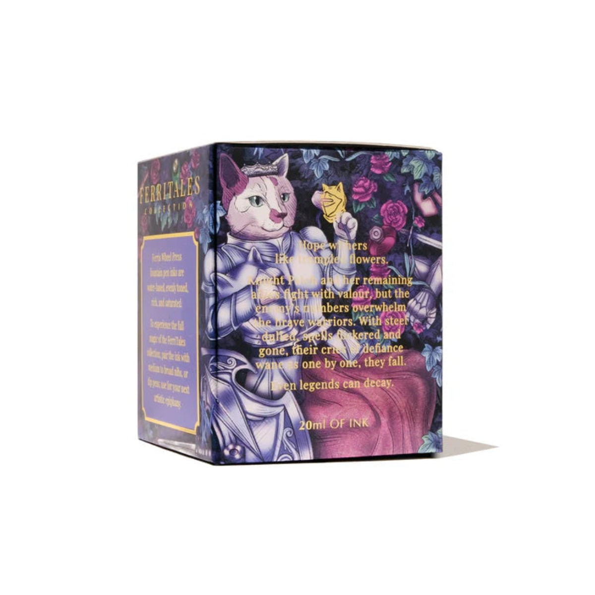 Ferris Wheel Press FerriTales The Book of Knights Ink Bottle - Wisterlight - 20ml - Pen Boutique Ltd