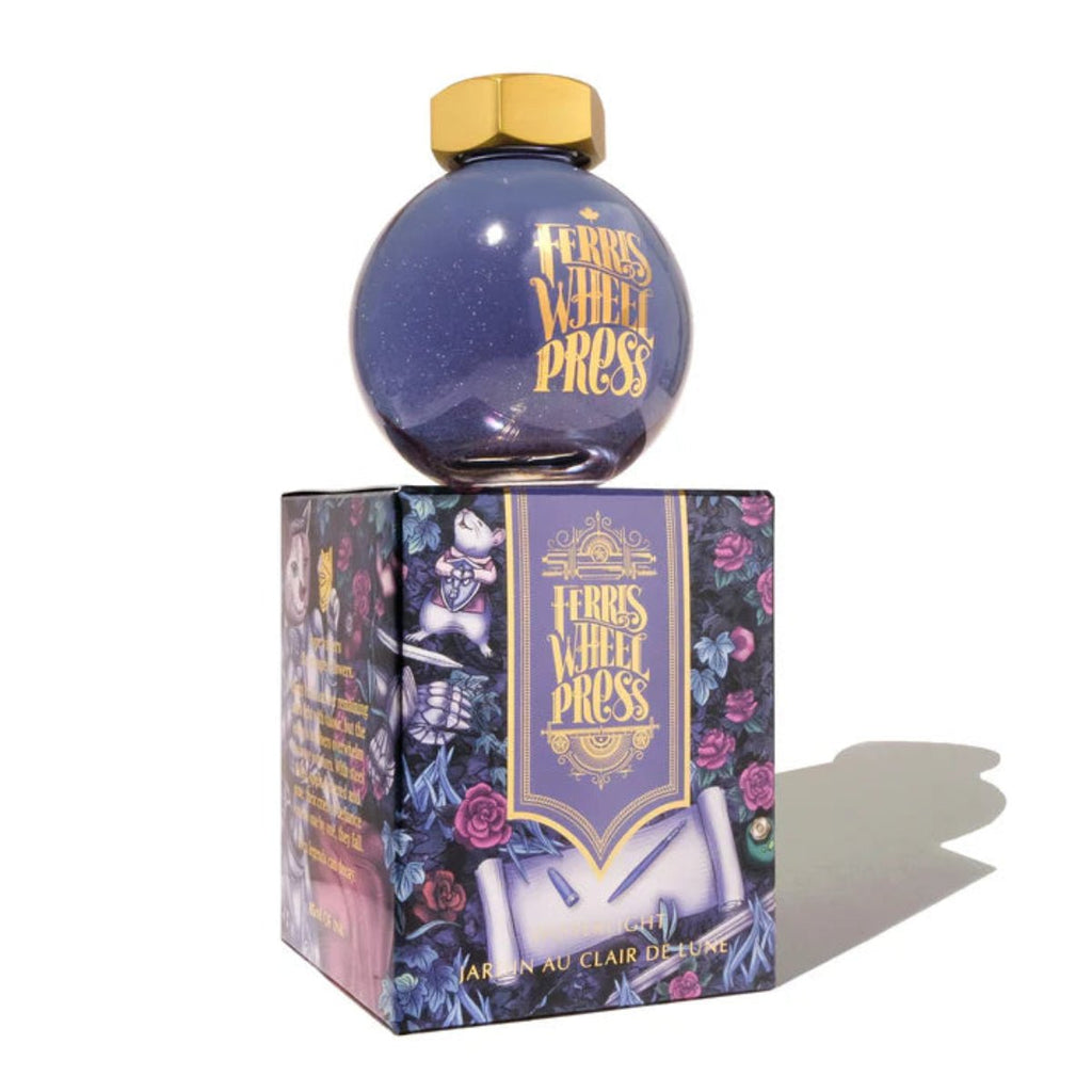 Ferris Wheel Press FerriTales The Book of Knights Ink Bottle - Wisterlight - 85ml - Pen Boutique Ltd