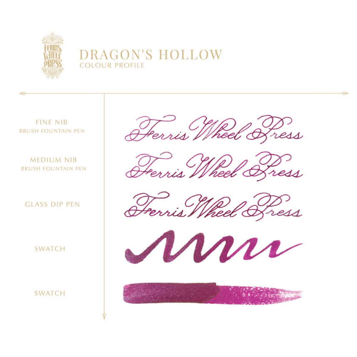 Ferris Wheel Press FerriTales The Book of Knights Series - Dragon's Hollow - 20ml - Pen Boutique Ltd