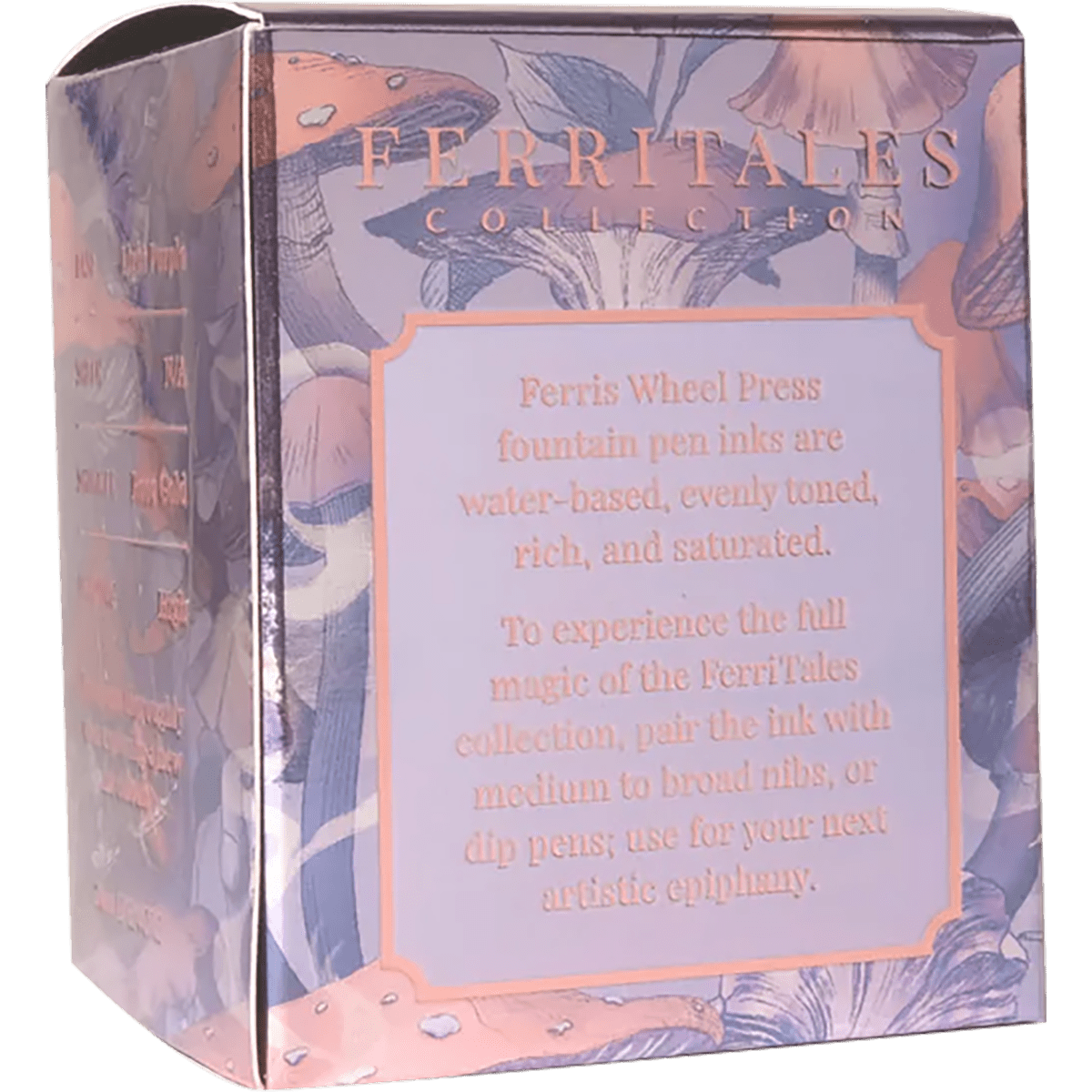 Ferris Wheel Press FerriTales Ink Bottle - Down the Rabbit Hole Blushing Mushroom - 20ml - Pen Boutique Ltd