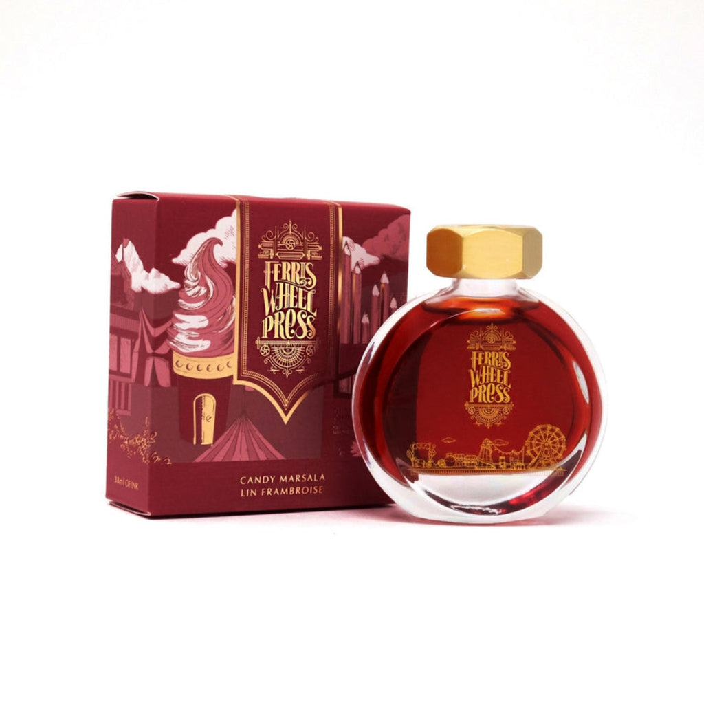 Ferris Wheel Press Ink Bottle - Candy Marsala - 38ml-Pen Boutique Ltd