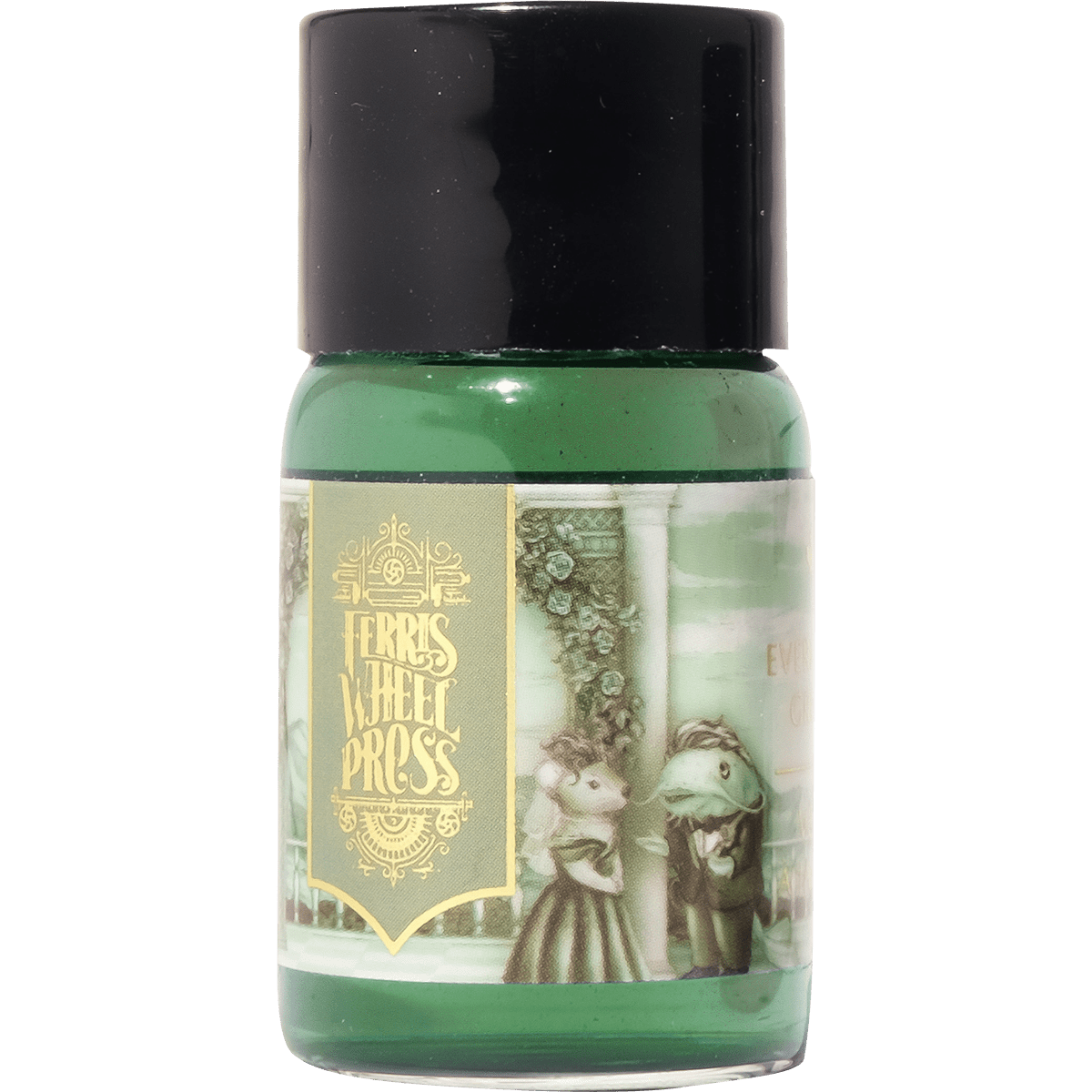 Ferris Wheel Press Ink Bottle - Evermore Green - 10ml - Pen Boutique Ltd