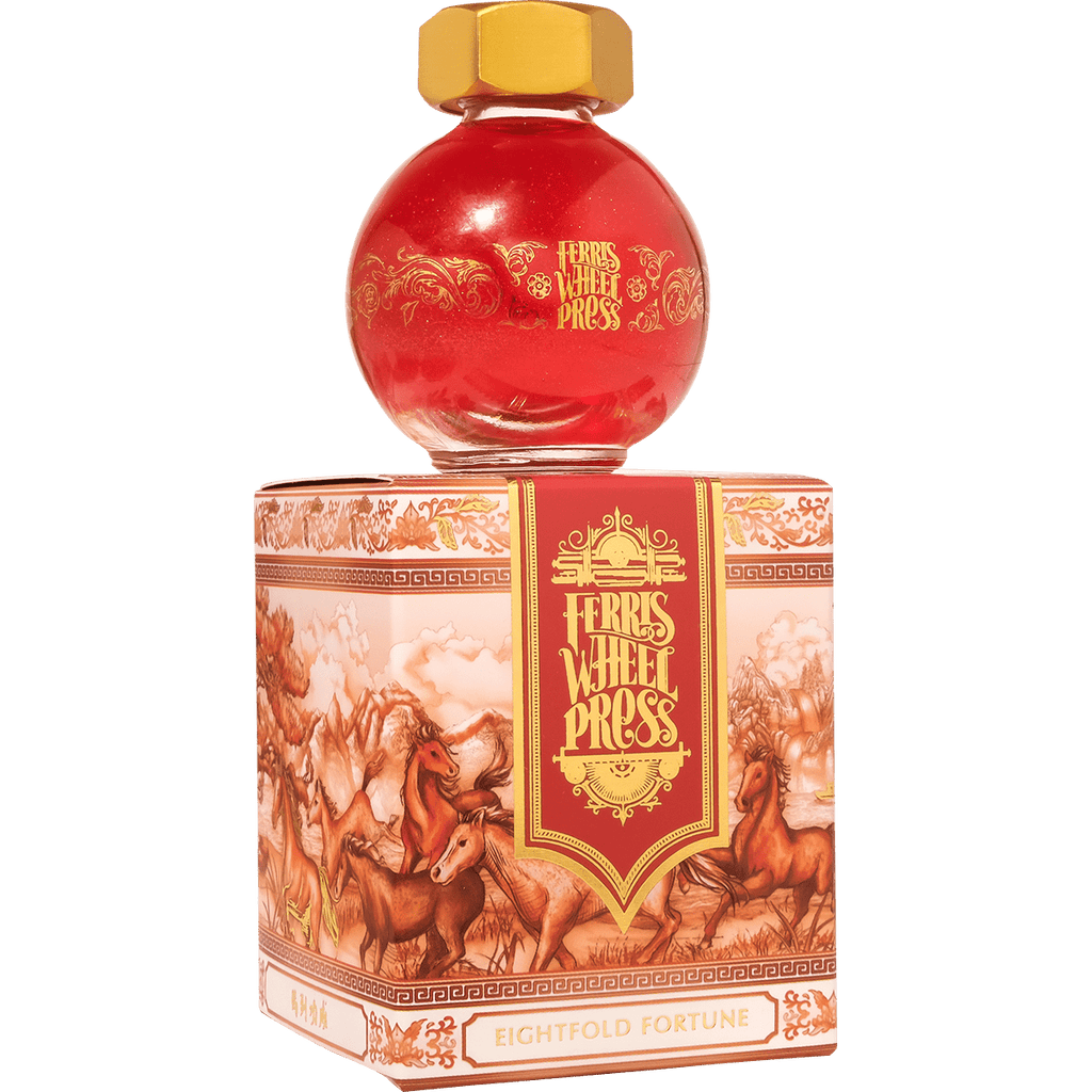 Ferris Wheel Press Ink Bottle - Fete Chinoise - 20ml (Lunar New Year) - Pen Boutique Ltd