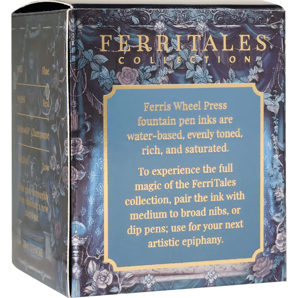 Ferris Wheel Press FerriTales Ink Bottle - Once Upon a Time Lapis Lullabies - 20ml - Pen Boutique Ltd