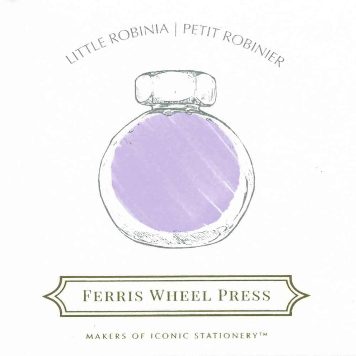 Ferris Wheel Press Ink Bottle - Little Robinia - 38ml-Pen Boutique Ltd