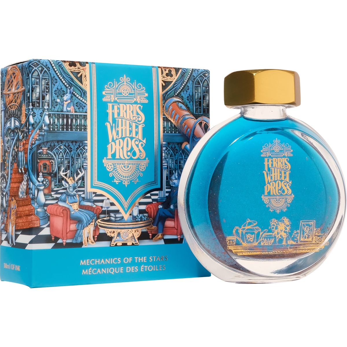 Ferris Wheel Press Ink Bottle - Mechanics of the Stars - 38ml - Pen Boutique Ltd