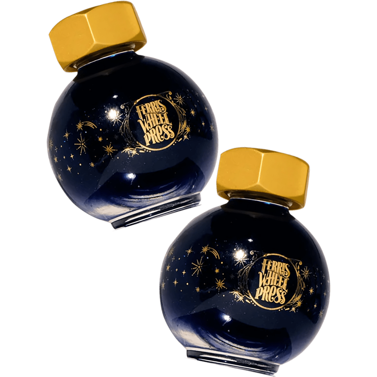 Ferris Wheel Press FerriTales Ink Bottle - Down the Rabbit Hole Tears of Sapphire - 20ml - Pen Boutique Ltd