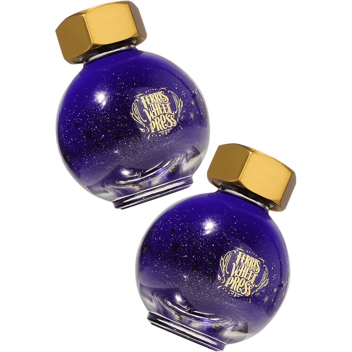 Ferris Wheel Press FerriTales Ink Bottle - King Midas Tides of Midas - 20ml - Pen Boutique Ltd