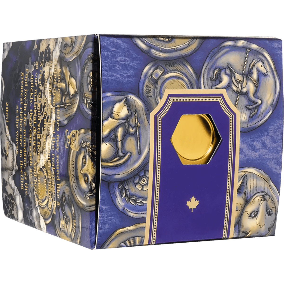 Ferris Wheel Press FerriTales Ink Bottle - King Midas Tides of Midas - 20ml - Pen Boutique Ltd