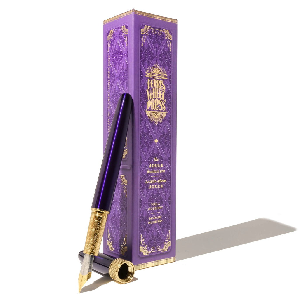Ferris Wheel Press Joule Fountain Pen – Viola Mulberry-Pen Boutique Ltd