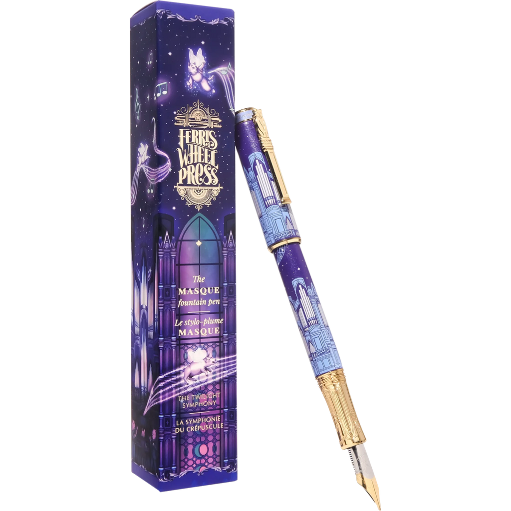 Ferris Wheel Press Masque Fountain Pen - The Twilight Symphony (Limited Edition 2026)-Pen Boutique Ltd