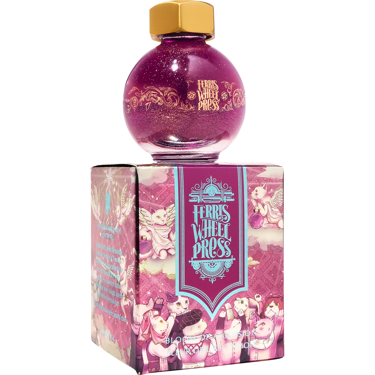 Ferris Wheel Press The Book of Knights Ink Bottle - Bloom of Ascension - 20ml - Pen Boutique Ltd